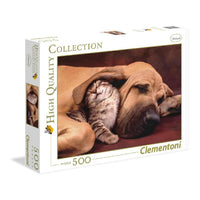 Rompecabezas Hqc Cuddles 500 Piezas Clementoni - 1