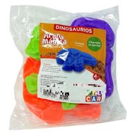 Moldes Arena Magica Dinosaurios 4 Pzs - 1