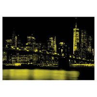 ROMPECABEZAS PUENTE DE BROOKLYN 1000 PIEZAS NEON EDUCA - 3