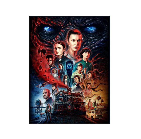 Coleccionable Stranger Things Rompecabezas De 500 Piezas Novelty