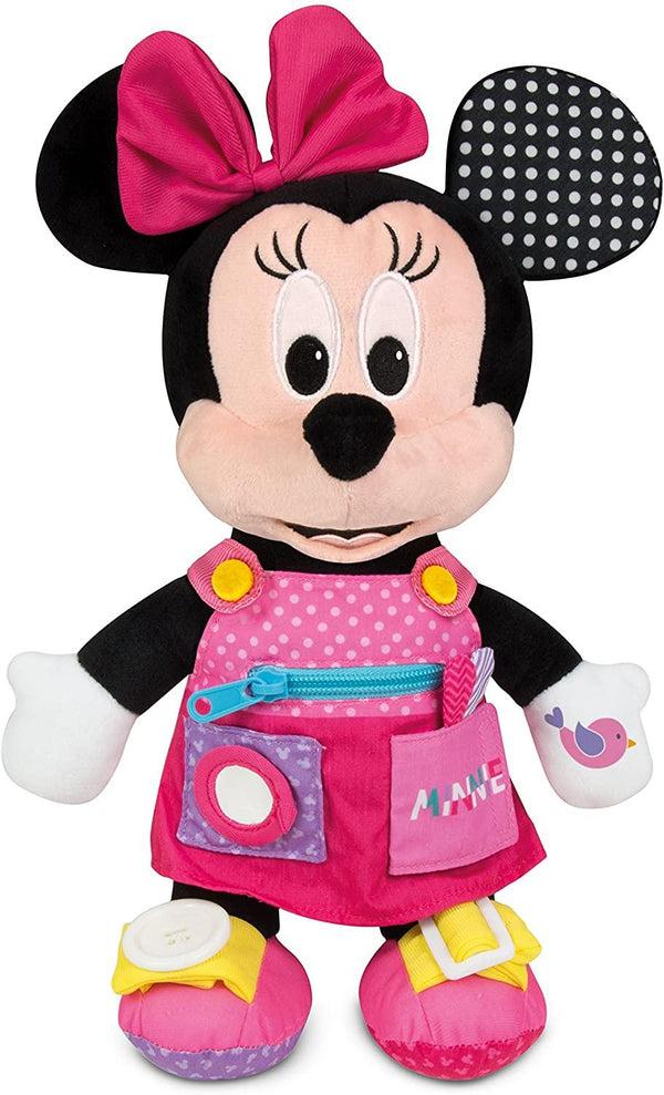 Peluche Baby Minnie Disney Estimulación 36 cm Tela Suave