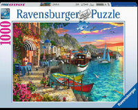 Rompecabezas Atardecer Griego 1000 Piezas Ravensburger - 1
