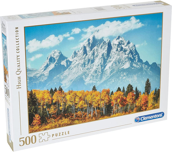 Rompecabezas Grand Teton En Otoño 500 Piezas Clementoni