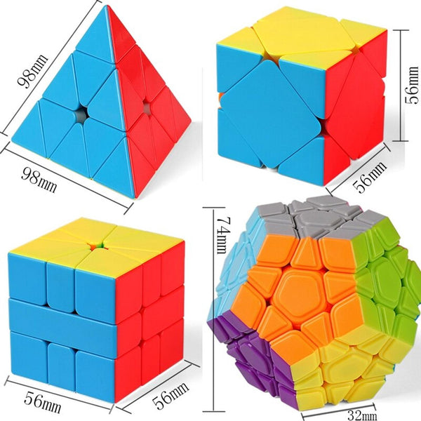 Logica Giochi Cubo Mágico 10x10 Stickerless – Profesional, Rotación Fluida Y Silenciosa, Sin Pegatinas