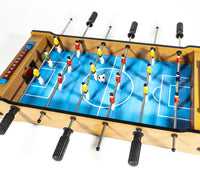Futbolito y Hockey Juego de Mesa Portátil 2 en 1 de Madera - 5