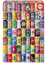Latas De Soda Rompecabezas De 500 Piezas Educa - 1