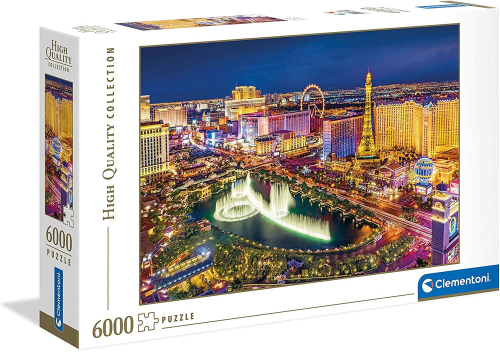 Rompecabezas Las Vegas 6000 Piezas Clementoni