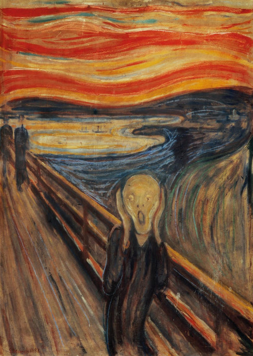 Rompecabezas Munch: El Grito 1000 Piezas Clementoni
