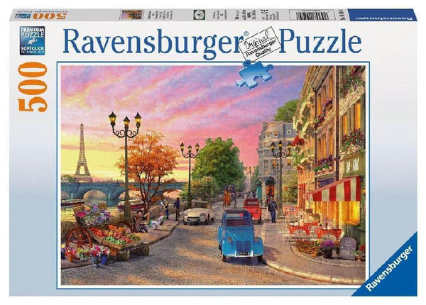 Tarde En Paris Vindage Rompecabezas De 500 Piezas Ravensburger