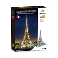 Construcción Torre Eiffel 3D 3369 Piezas 41 cm Altura - 6