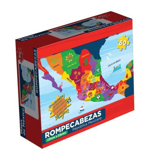 Republica Mexicana Rompecabezas De Novelty