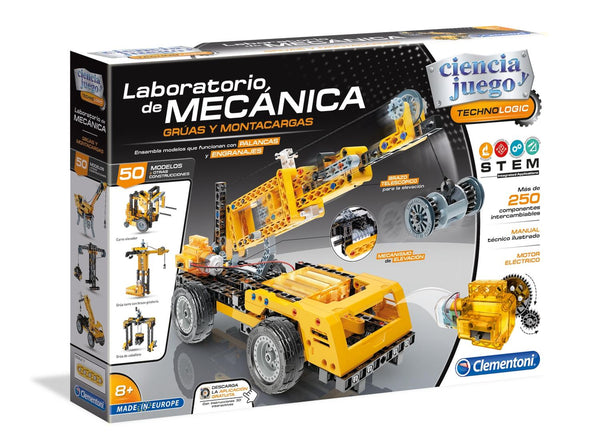 STEM Laboratorio de Mecánica Grúas y Montacargas Clementoni