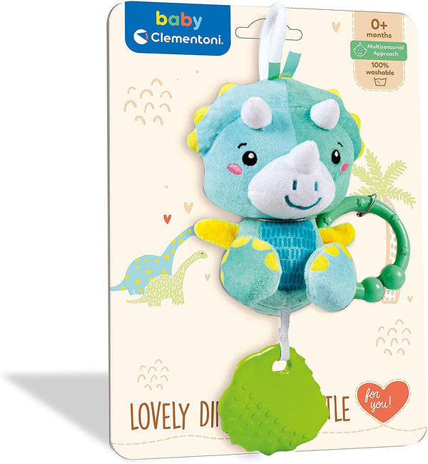 Sonajero Blandito Dinosaurio- Sensorial Baby Clementoni