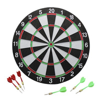 Dardera Más 6 Dardos Tiro Al Blanco Diana 43 cm Madera - 2