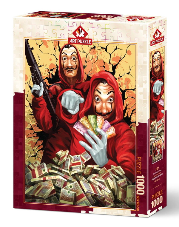 Rompecabezas La Casa De Papel Plan Perfecto 1000 Piezas Arte