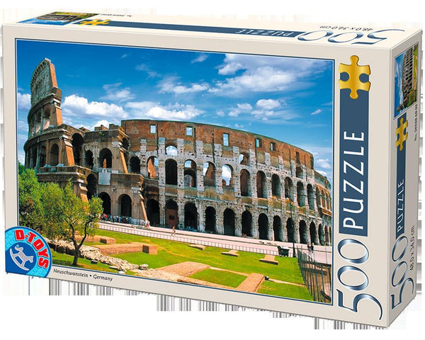 Coliseo Romano Italia Rompecabezas De 500 Piezas D-Toys
