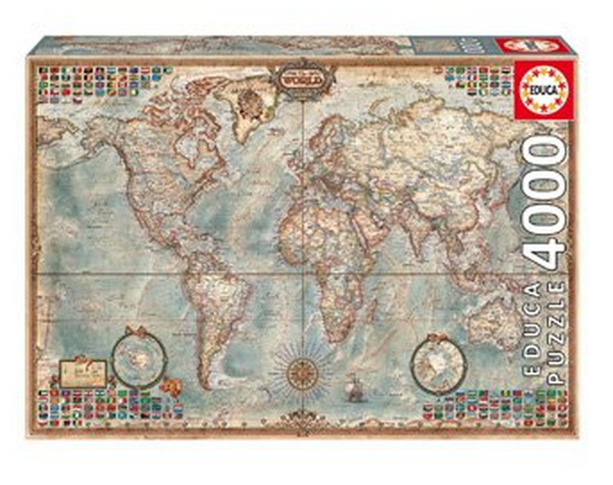 El Mundo, Mapa Politico 4000 Pz