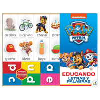 Juego Didáctico Letras Y Palabras Paw Patrol, Aprender - 1