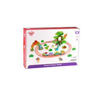 Set De 40 Piezas, Tren- Dinosaurios, Madera- Infantil- 50 cm - 2