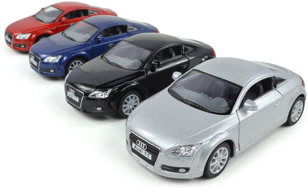 Audi TT Coupe 2008 1:32 Scale Black/Blue/Red/Silver Kinsmart