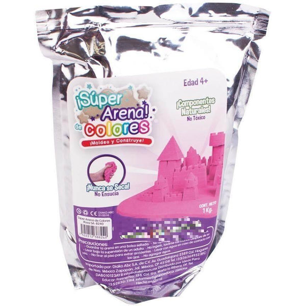 Super Arena Color Rosa 1 Kg