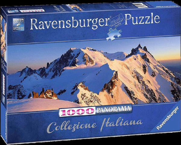 Rompecabezas Monte Blanco, Italia 1000 Piezas Ravensburger