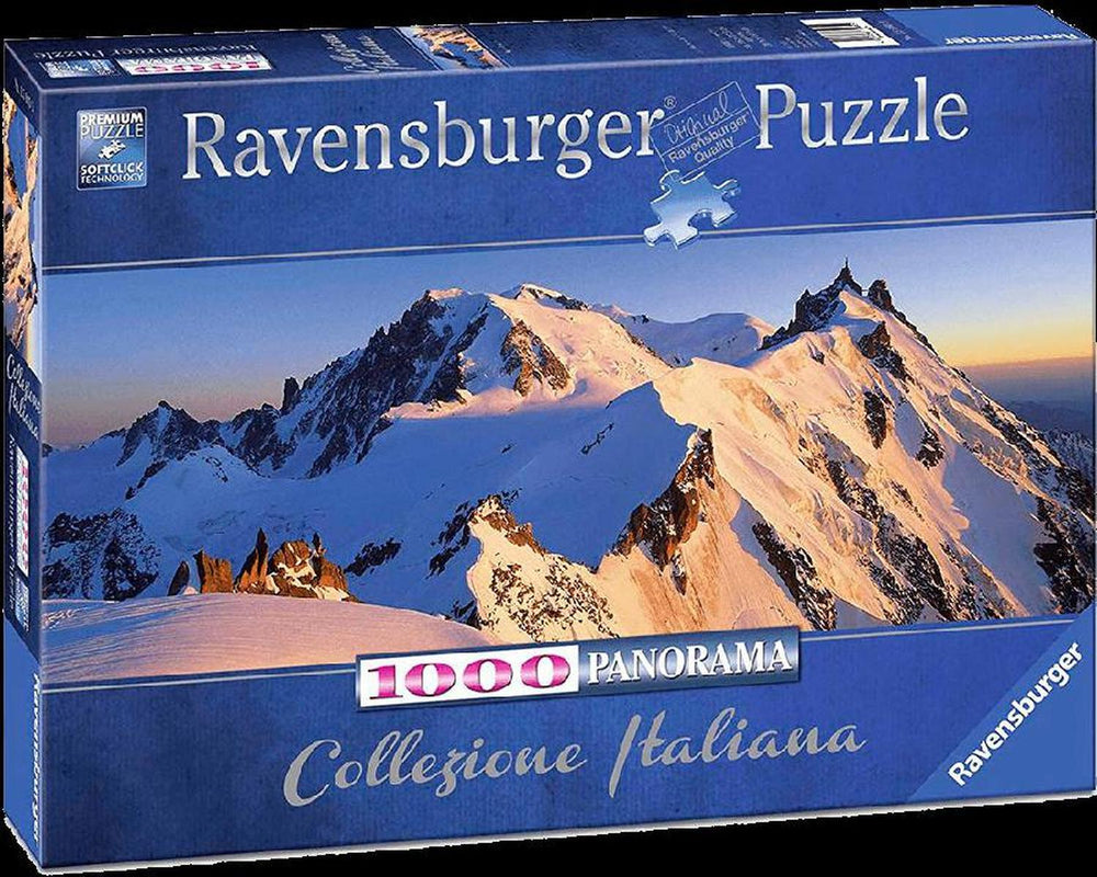 Rompecabezas Monte Blanco, Italia 1000 Piezas Ravensburger