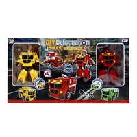 Carros Transformers 2 en 1 DIY Robot y Vehiculo 2 Piezas - 1