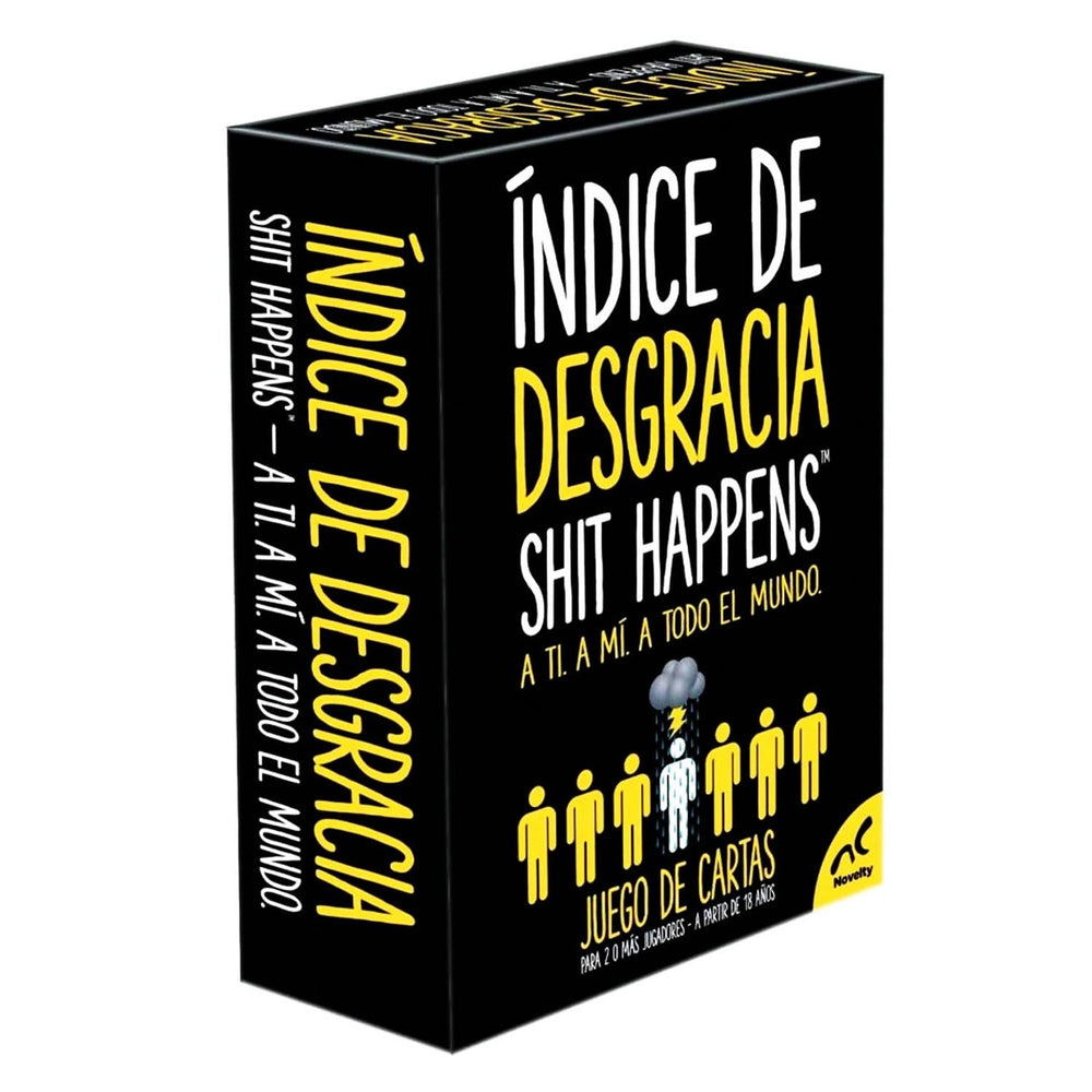 Juego De Cartas Shit Happens Índice De Desgracia +18 Adultos