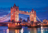 Rompecabezas Tower Bridge por la Noche 1000 Piezas - 2