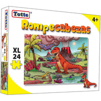 Rompecabezas Dinosaurio T-Rex 24 Pz Totte - 1