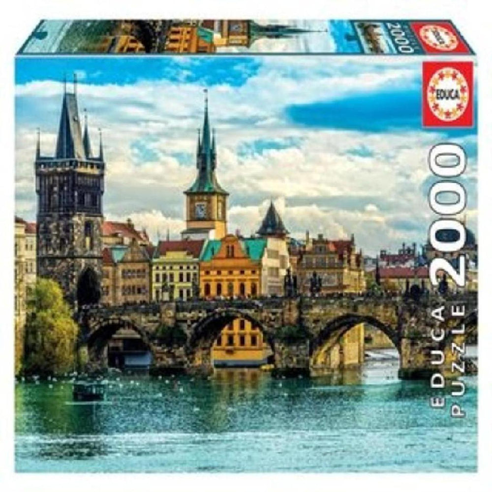 Rompecabezas Vistas De Praga 2000 Piezas Educa