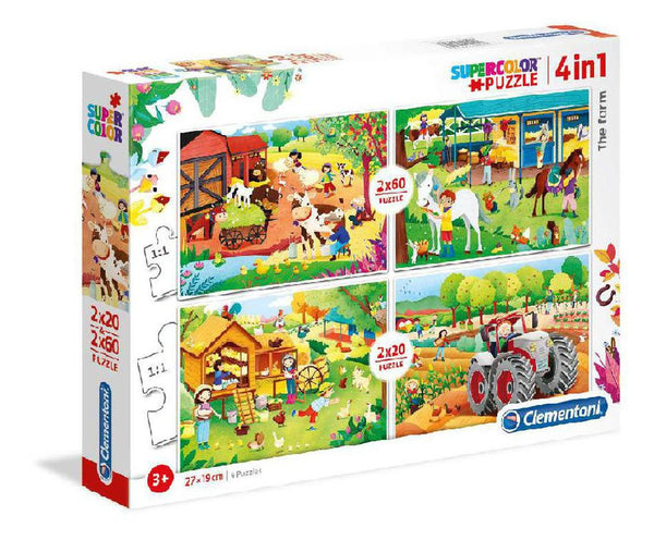 Rompecabezas La Granja 2X20+2X60