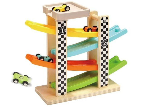 Pista de carros 6 rampas Top Bright