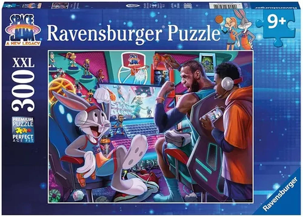 Rompecabezas Bugs Bunny: Space Jam Gamestation 300 Piezas XXL Ravensburger