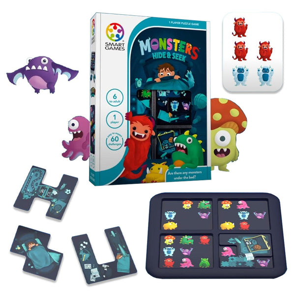 Juego De Mesa Y Destreza Monsters Hide & Seek Smart Games