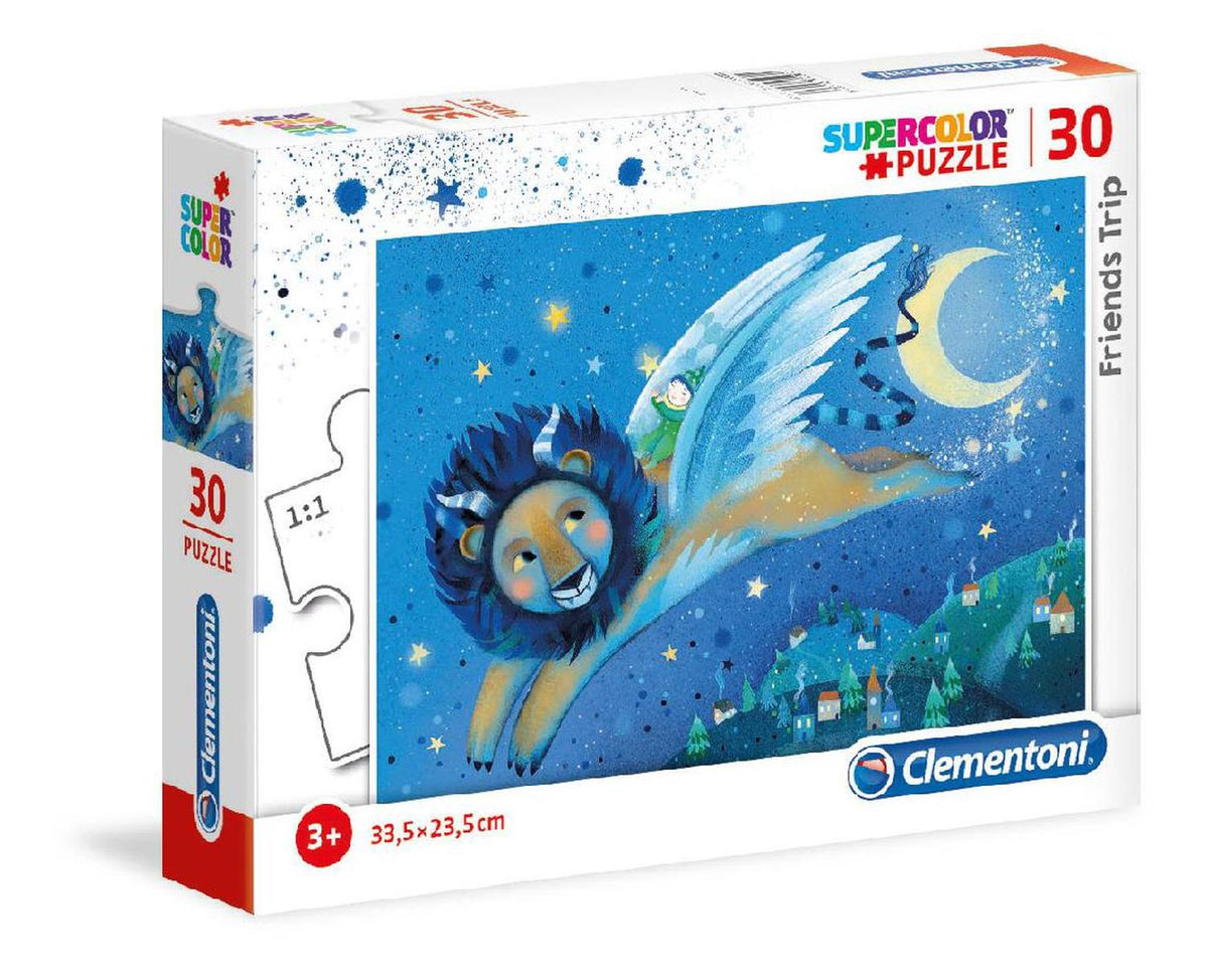 Rompecabezas Infantil Viaje Con Amigos 30 Pz. Clementoni — DidactiJuegos
