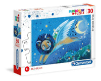 Rompecabezas Infantil Viaje Con Amigos 30 Pz. Clementoni - 1