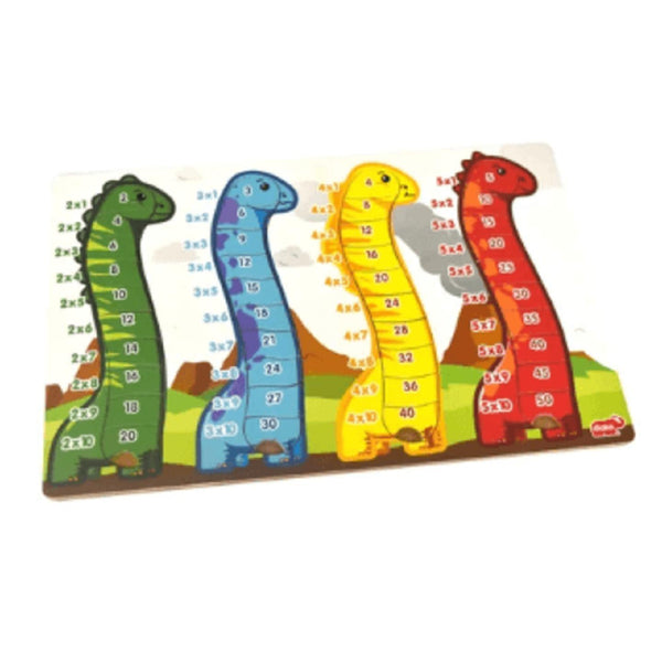 Tablas De Multiplicar 2-5 Rompecabezas De De Madera Diako