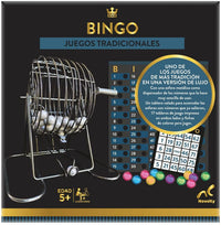 Juego De Mesa Bingo,Metal, Clasico, Salón 244 Piezas - 2