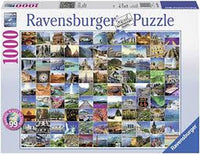 Rompecabezas Los 99 Lugares Mas Bellos En El Mundo 1000 Piezas Ravensburger - 1