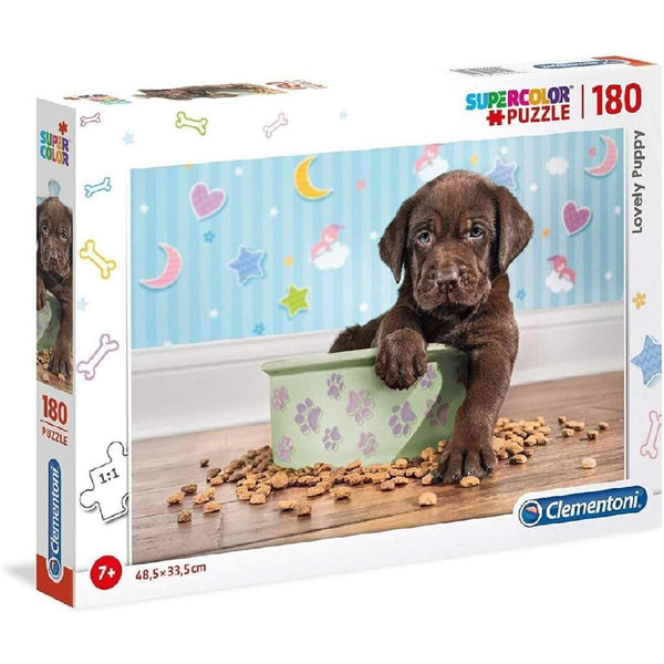 Rompecabezas Perrito 180 Piezas Clementoni