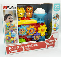 Tren de Juguete Didactico con Luz y Sonido para bebes niños y niñas - 1