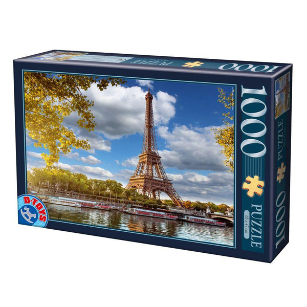 Rompecabezas Torre Eiffel 1000 Piezas D-Toys