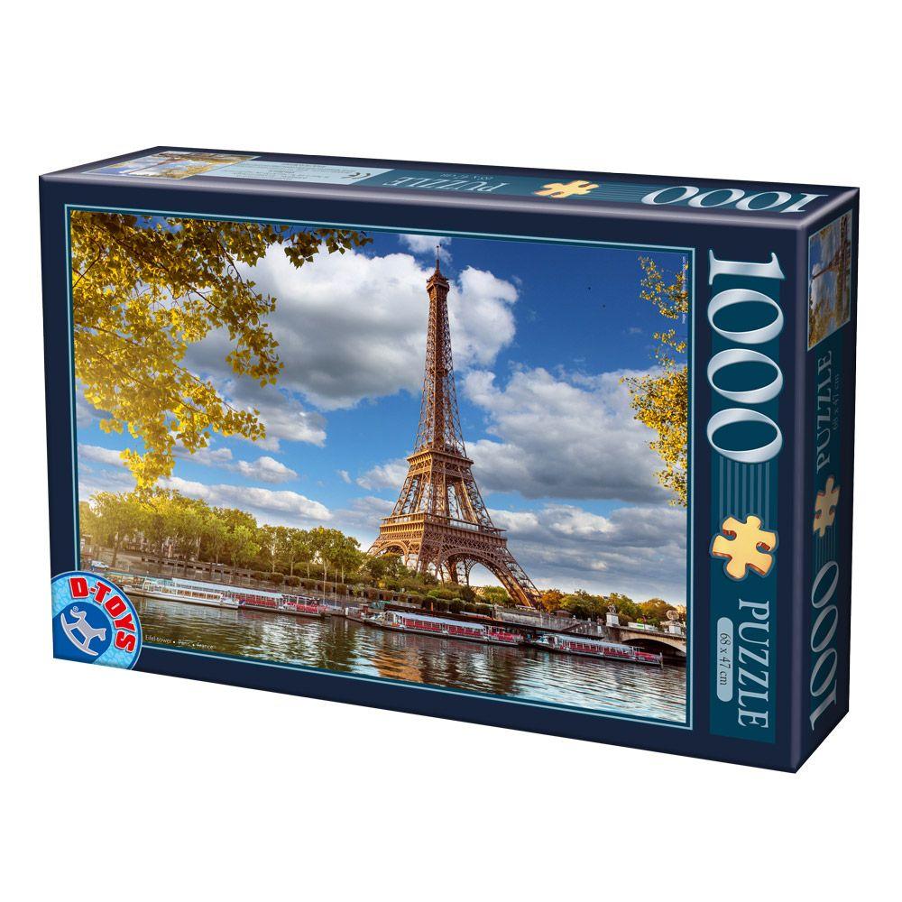 Puzzle 1000 piezas Torre Eiffel con pegamento | Puzzle 1000 Pzas Puzzle 1000 piezas Torre Eiffel con pegamento | Puzzle 1000 Pzas