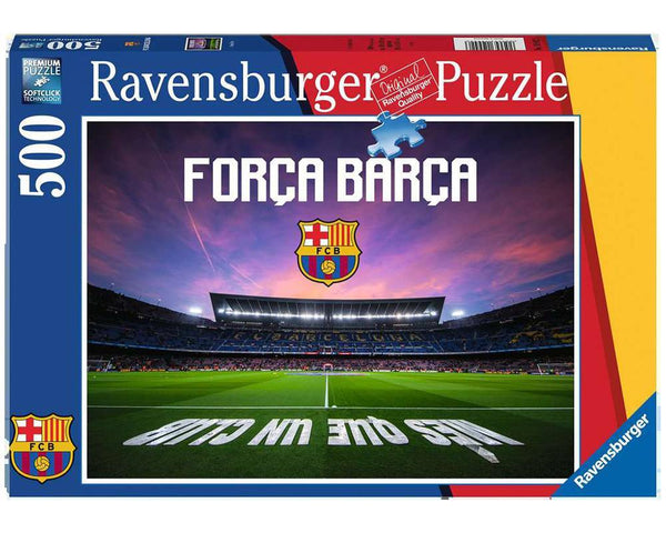 Estadio Camp Nou Barcelona Rompecabezas De 500 Piezas Ravensburger