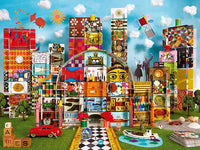 Rompecabezas Casa De Las Tarjetas Fantasticas 1500 Piezas Ravensburger - 2