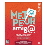 Juego de Fiesta Mejor-Peor Amigo Novelty - 2
