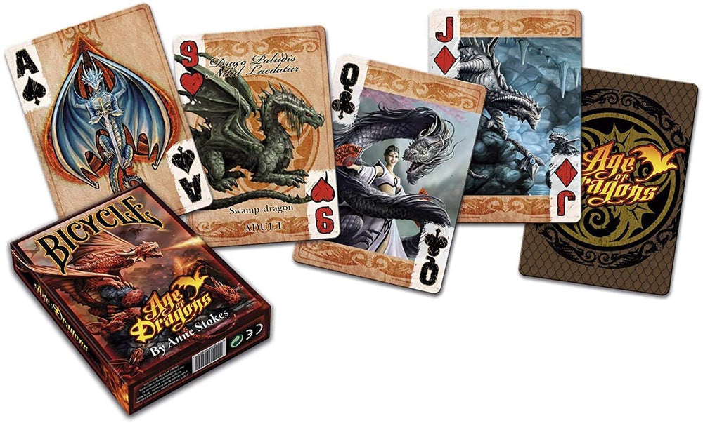 Baraja Póker Bicycle Age Of Dragons Coleccionable
