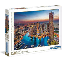 Rompecabezas Dubai Marina 1500 Piezas Clementoni - 1